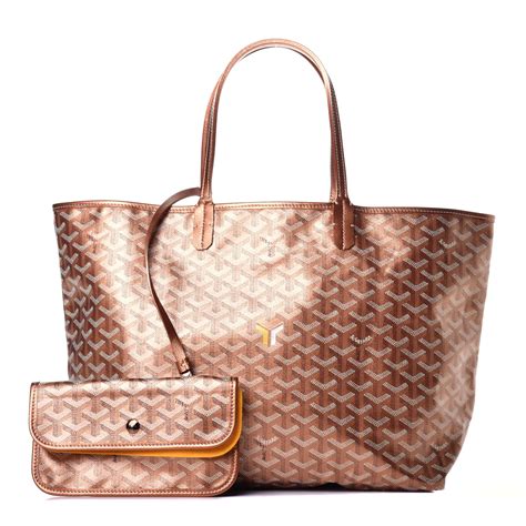 goyard precious metal|GOYARD Goyardine Precious Metals Saint Louis GM Rose.